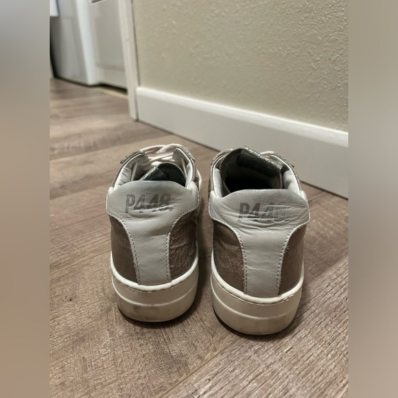 P448 Thea grey sparkle sneaker size 38 women - Picture 7 of 9